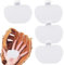 Catchers Guard Thumb, Baseball-Handschutz – Professioneller Handschutz für Handflächen, tragbar, 4 x, innen gepolstert, wiederverwendbar, für linke und rechte Hand