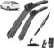 Auto Scheibenwischerblätter für Toyota Prius 2003-2009 26+16+16,Frontscheibenwischerblatt Ersatzwischblätter Windschutzscheibe Wischerblatt Set