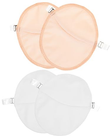Healeved 2pairs Underarm Sweat Guards Sweat Absorbent Quick-drying Pad for Women Portable Armpit Pad for Summer