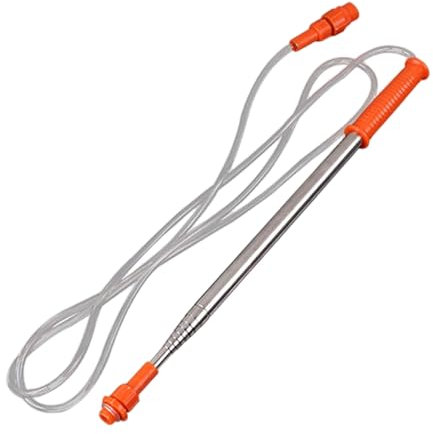 MOUNTTU Gießlanze, Teleskop-Sprühlanze aus Edelstahl, Weitbereichs-Gießstab, passend für 1/4-Zoll-Düse, für Gartenpflanzen, Gießstab, für Gartenschlauch, Gießlanze für Gartenschlauch