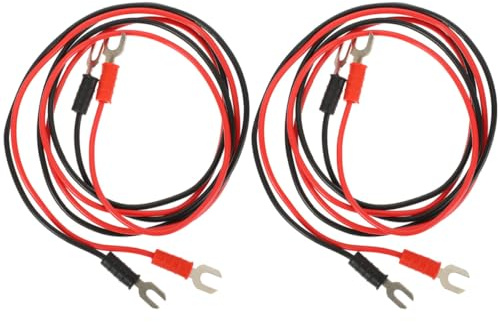 LAPYAPPE 4 Stück Phonographen Anschlusskabel Erdungskabel für Plattenspieler PVC Isolationsprüfleitung Musikinstrumentenzubehör