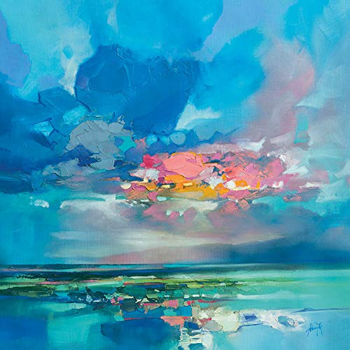 Scott Naismith - Printed Canvas 40 x 40 cm (Arran Island)