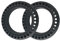 ehua® Pneu Plein pour Xiaomi Trottinette M365/Pro/Pro2/1S/Essential/3, Roue Alveolée Dure Anti Crevaison Anti dérapant Increvable Solide 8,5 Pouces Avant/Arrière (2xPneu Plein)