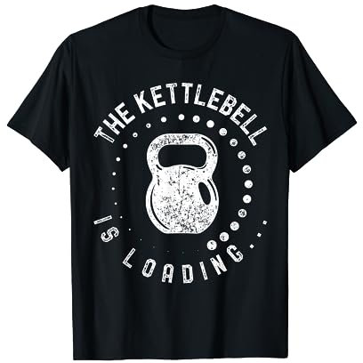 Witziger Kettlebell Spruch Workout Sport T-Shirt