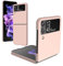 Foluu for Samsung Galaxy Z Flip 3 Case, Galaxy Z Flip 3 Slim Phone Case, Premium Thin Full Protection Hard PC with Non-Slip Grip Protective Cover for Samsung Galaxy Z Flip 3 5G 2021 (Pink)