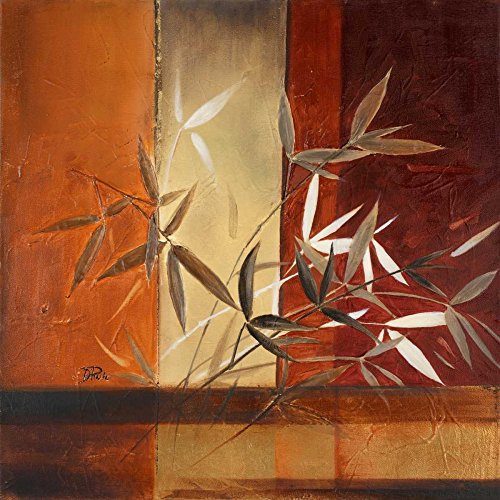 Feeling at home LEINWANDDRUCK im SCHATTENFUGENRAHMEN Neues harmonisches I Pinto Patricia - Natur quadrat Kunstbilder im Holzrahmen cm_56_X_56