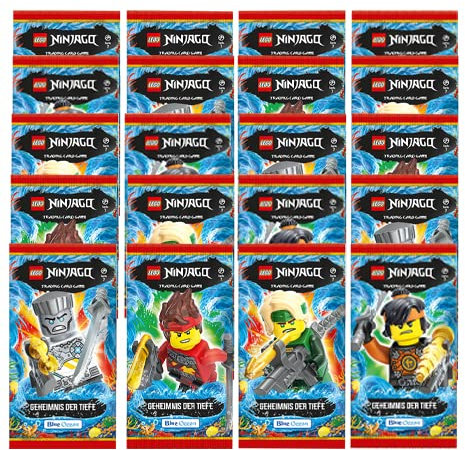 Blue Ocean Entertainment Lego Ninjago Serie 7 Trading Cards Geheimnisse der Tiefe - (20x Booster)