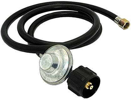 Regler CSA-zertifizierter 2 Meter-Niederdruck-Propanregler und -schlauch-QCC1-Anschluss-Kit für LP/LPG-Gasgrill