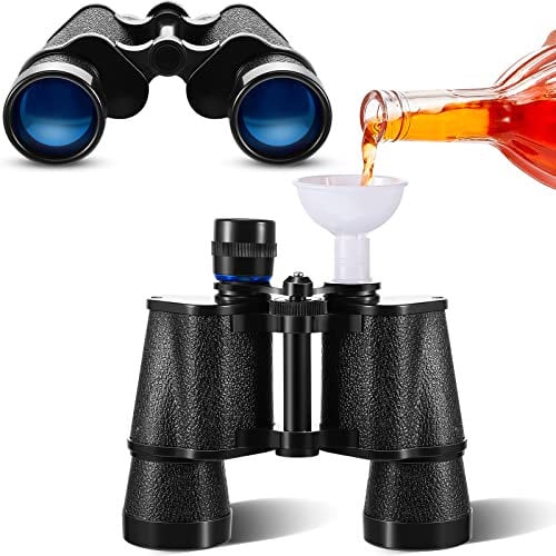 2 Sets 473 ml Fernglas, versteckte Flasche für Likör für Frauen, gefälschte Fernglas, Trinkflaschen, lustige Flasche für Likör für Männer, Wein, Fußballspiele, Festival, Junggesellenabschied