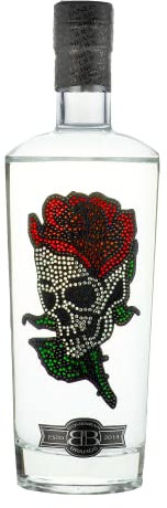 Crystal Rose Skull Vodka, Distilled 5 Times for a Premium Taste, Great Gift for Women & Men, Made in the UK, 37.5% Alcohol by Bohemian Brands, 70 cl