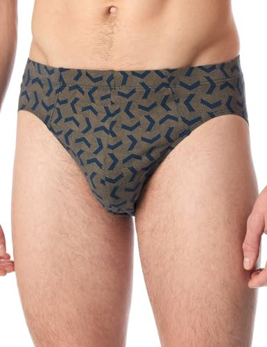 Schiesser Herren Unterwäsche Minislip für Männer Weich und Bequem Ohne Gummibund Bio Baumwolle-Cotton Casual Slip, Havanna_182308, 4XL