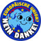 Sammys Shirt Store Europäische Union Nein Danke Aufkleber 10 cm