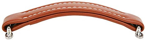 Miskall Guitar Amplifier Handle, Amp Handle Rough Textured Embossed PU Leather Audio Accessory Orange for Guitar Speaker (brown)