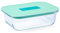 Luminarc Joy Récipient hermétique en verre 18 x 13 x 6 cm - 63 cl