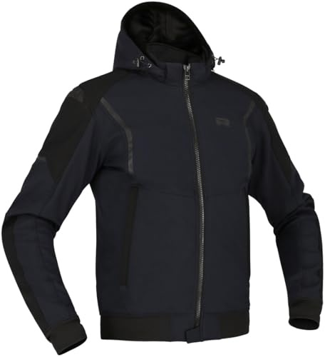 Richa Atomic 2 waterproof Motorcycle Textile Jacket, black/dark blue, M