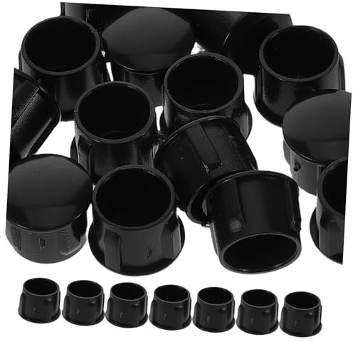 GRIRIW Toilettenbürstenstangen-spitzenschutz 25-teiliges Ersatzkappen-Set Für Bürstenstangen-endkappen Aus Kunststoff