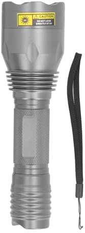 Gonetre UV -Torch Light Taschenlampe Ultraviolet Fackel Aluminiumlegierungschale 365nm LED Blacklight Taschenlampe für Haustierurin Flecken Bettwanzen (1 X Lithiumbatterie (Nicht