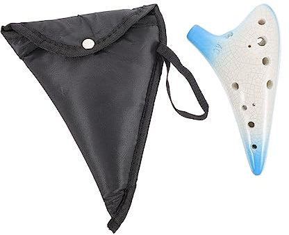 Yardwe 1 Ensemble D'Ocarinas Pour Débutants Flûte Musicale En Argile Bleue Pour