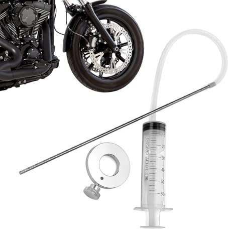 Fork Oil Levels Tool – Adjustable Suspension Gauge Syringe, Accurate Fluid Measure Tool | Maintenance Kit for Motorcycle Forks, Garage Mechanic Repair Equipment for Oil Change Service Control Setup