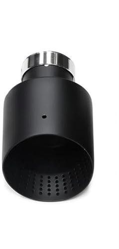 DFJOSF Auto-Endrohre 1 Stück 304 Edelstahl Einzelauspuffspitze Für Golf 7 MK7 Für GTI Für Golf R 60mm 63mm Universal-Auspuffdüse Auspuff Blende(ID63MM OD114MM)