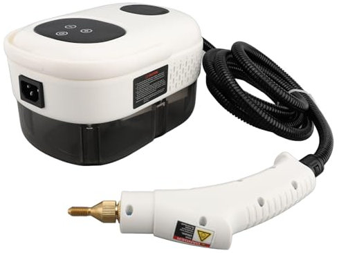 Plyisty Botón de, Portátil Portátil Máquina de Limpieza de con Alta Temperatura 2500 W Muebles de Alta Temperatura para Muebles de Cocina (EU enchufe 220V)
