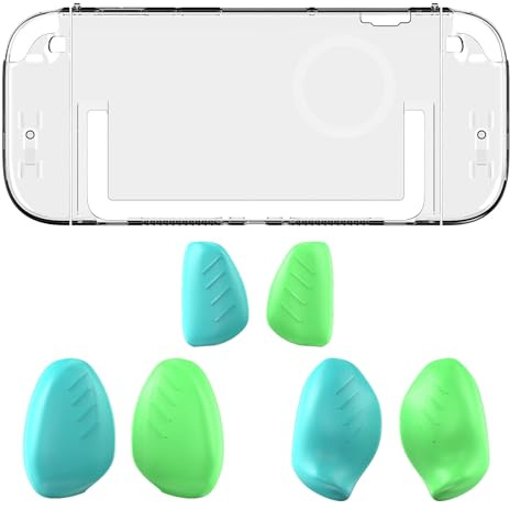 Gamepad - Cover protettiva per console NS2 Scratchfall Shell con custodia intercambiabile