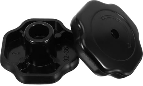 TOPPERFUN 2 Pezzi Pomello per Coperchio Pentola Manopola di Ricambio per Coperchio Pentola Pressione Manico in Plastica Leggero e Facile da Installare Compatibile con Vari Coperchi da Cucina