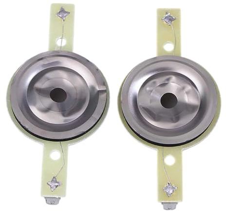 JISADER 2 Pieces Membrane Tweeter Voice Coil Speaker Foil, Easy Installation, 25.4 Mm
