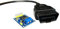 [initeq] 30cm 16 Pin OBDII OBD2 Diagnostic Connector Cable Pigtail, Male (typical car adapter) with Arduino Compatible MCP2515 CAN Bus Transceiver (Male)
