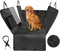 vailge Dog Seat Cover for Back Seat, 100% Waterproof Dog Car Seat Covers with Mesh Window, Scratch Prevent Antinslip Dog Car Hammock, Car Seat Covers for Dogs, Dog Backseat Cover,Standard