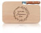 LOOXIS Personalisiertes Frühstücksbrettchen inkl. Messer, mit Namen, Text & Motiv graviert – 26x15 cm, Erlenholz, Vesperbrett – Geschenkidee Frauen, Mama, Muttertag – Mama Motiv 3