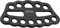 PETZL Unisex-Adult paw Rigging Plate Zubehör Für Klettern, Black, L