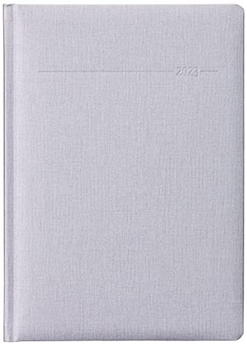 Wochenplaner XL Sydney Silver 2023 - Büro-Kalender A5 - Cheftimer 17x24 cm - 1 Woche 2 Seiten - 144 Seiten - Alpha Edition