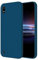 HONLEN Hülle für Samsung Galaxy A10 Schutzhülle Case, (6.2 Inches) Liquid TPU Silicone Handyhülle mit Fallschutz Silikon Cover Saphirblau
