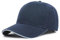 Generisch Baseballkappe für Herren und Damen, Basecap, Kappe, Hüte, verstellbar, einfarbig, Unisex, Einheitsgröße, Sonnenmütze (Baumwolle/Acryl, Blau/Weiß)