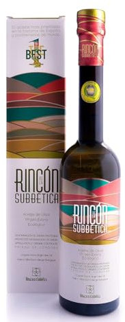 Nueva Cosecha 24/25 | Rincón de la Subbética | Variedad Hojiblanca 500 ml - Mejor Aceite virgen extra del Mundo 2012, 2015, 2016, 2017, 2018, 2019, 2020, 2021, 2022 y 2023
