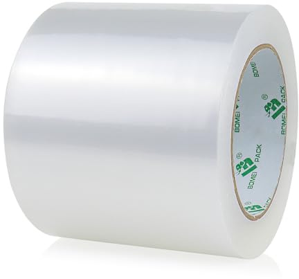 BOMEI PACK Paketklebeband Klebeband Packband Verpackungsband Kartonband 100mmx100m Verpackungsmaterial für Pakete und Karton Packband mit hoher Klebkraft in Profi-Qualität