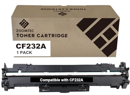 ZOOMTEC 32A CF232A Trommel Bildtrommel Drum Kompatibel für Drucker HP Laserjet Pro M118 M203 M220 M118dw M203d M203dn M203dw MFP M227 M148 M227fdn M227fdw M148fdw M148dw M148dn (1x Schwarz)