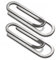 CKLT Man scheinklammer, Metall, Messing, Edelstahl, schmal, Kartenhalter und Büroklammer - silber - Mittel