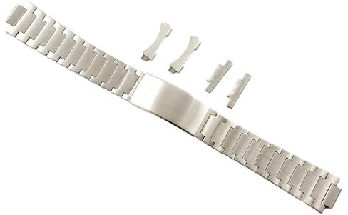 Morellato Cinturino acciaio bracciale per orologio ansa curva e dritta 18mm chiusura deployante