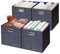 Storage Cube Basket Bins,13×13 Foldable Storage Containers for Shelf Cabinet Bookcase Boxes,Thick and Heavy Duty Fabric Drawer (4pcs, blue)