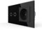 LIVOLO Touch Serienwechselschalter und Steckdose mit Glasrahmen VL-C702S/C7C1EU-12-A Schwarz