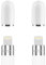 CoBak -Kappe für Apple Pencil -Silikon ist weich und langlebig Magnetische Kappen für Apple Pencil Cap -2er-Pack Kappen (Weiß)