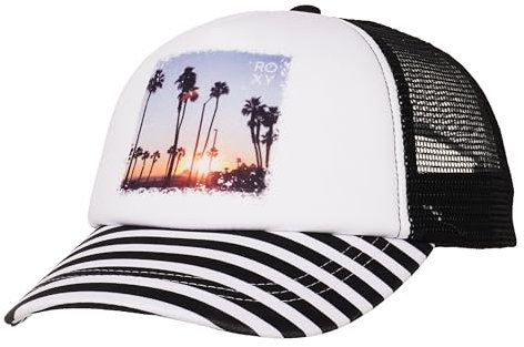 Roxy Mädchen Truckin Trucker Hat Hut, Anthrazit Basic Horizontal Exc, Einheitsgröße
