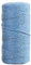 JeogYong Cuerda de yute de 2 mmx100 m, cuerda de yute de color natural de 3 capas, cuerda de yute gruesa para decoración de floristería, agrupación, regalos de envoltura (azul claro)