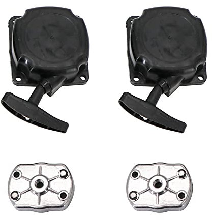 Dokili Seilzugstarter Starter und Mitnehmerplatte Ersatz für Motorsense Rotfuchs Tarus Fuxtec Timbertech BC52 BC520