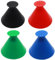 ASY 4pcs Ice Scraper Magical Ice Scrapers For Car Windshield Windscreen Ice Cone Refuelling Funnel Snow Shovel Wiper Brush Round Scraper Ice Removal Frost Shovel For Truck Vans SUV