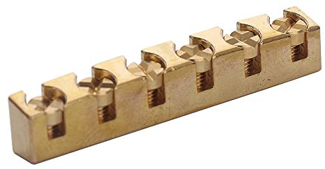 43mm Guitar Nut Height Adjustable Brass Nut - For Gibson Les Paul LP SG Style Guitar Gold