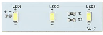 Luntus For Refrigerator LED Light Strip Bar Replacement for Refrigerator ZBE2350HCA SW-BX02B Repair Part