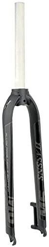 STRTG Fourche De Vélo VTT 26/27,5/29 Pouces, Fourche Rigide en Alliage D'aluminium/Tube Droit 28,6 * 250 Mm/Ouverture 100 Mm/Longueur Totale 700 Mm/Vélos De Montagne Adaptés B,27.5 inches